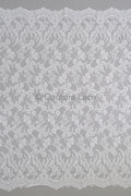 3yds French lace/ bridal floral lace/ off-white bridal lace/ floral wedding lace/ Chantilly lace// L23-621