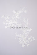 Hochzeit Blumen Applikation/ Blumen Spitzen Applikation/ romantisches Kleid Applikationen/ Blatt Applikationen/ A23-349