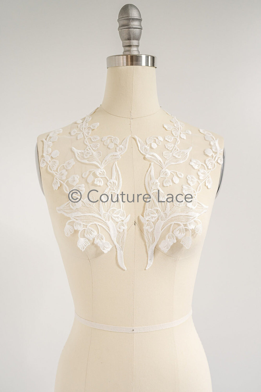 Hochzeit Blumen Applikation/ Blumen Spitzen Applikation/ romantisches Kleid Applikationen/ Blatt Applikationen/ A23-352