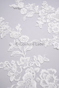 Hochzeit Blumen Applikation/ Blumen Spitzen Applikation/ romantisches Kleid Applikationen/ Blatt Applikationen/ A23-353