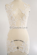 Hochzeit Blumen Applikationen/ Blumen Spitzen Applikationen/ romantisches Kleid Applikationen/ Blatt Applikationen// A23-357
