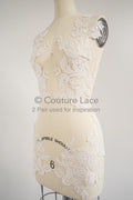 Hochzeit Blumen Applikationen/ Blumen Spitzen Applikationen/ romantisches Kleid Applikationen/ Blatt Applikationen// A23-357