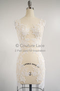 Hochzeit Blumen Applikation/ Blumen Spitzen Applikationen/ romantisches Kleid Applikationen/ Blatt Applikationen// A23-358