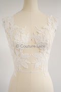 Hochzeit Blumen Applikation/ Blumen Spitzen Applikationen/ romantisches Kleid Applikationen/ Blatt Applikationen// A23-358