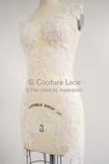 Hochzeit Blumen Applikation/ Blumen Spitzen Applikationen/ romantisches Kleid Applikationen/ Blatt Applikationen// A23-358