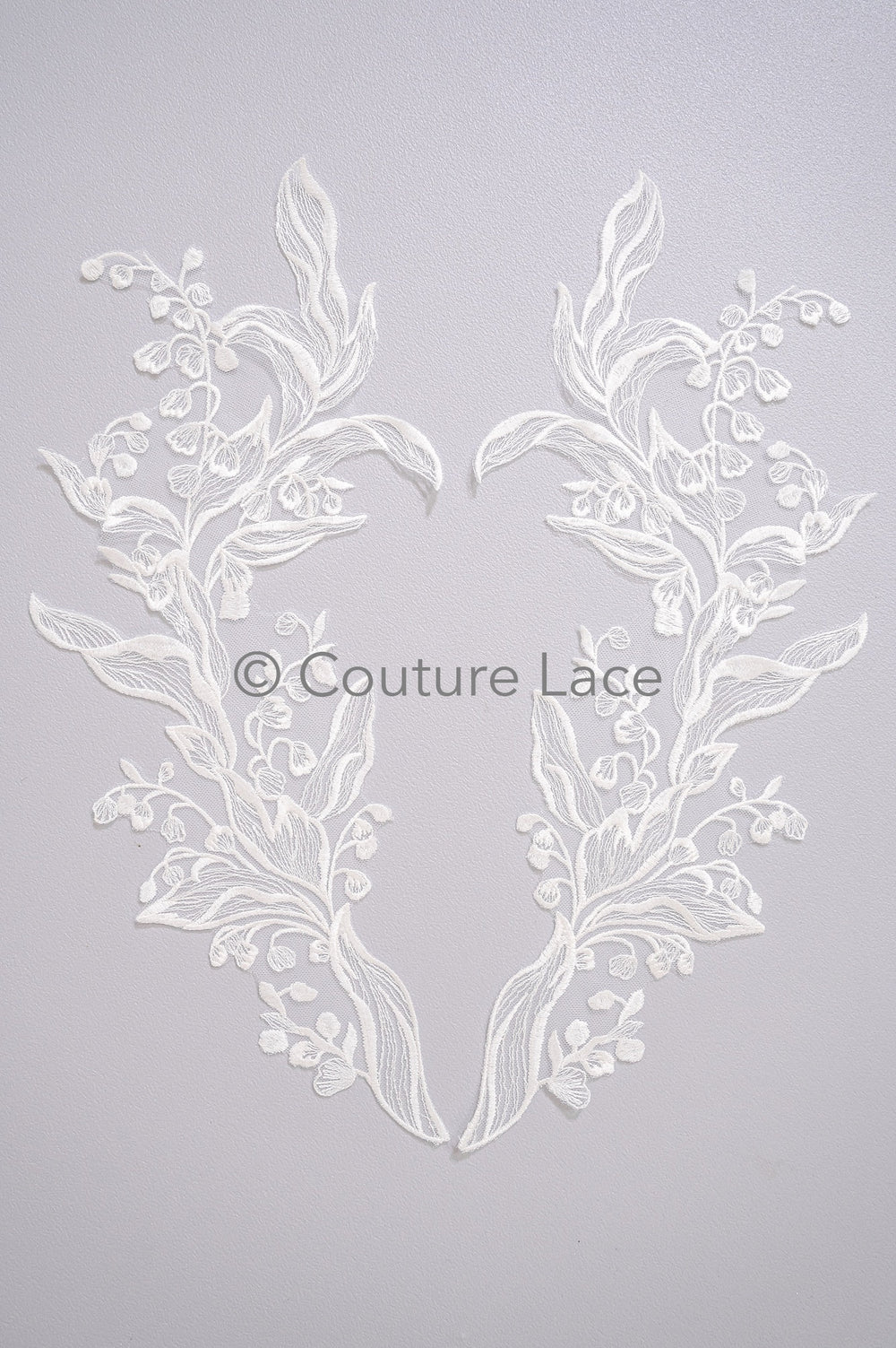 Hochzeit Blumen Applikation/ Blumen Spitze Applikation/ romantisches Kleid Spitzen Applikation/ Braut Blatt Applikationen// A23-367