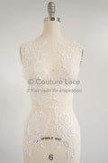 Hochzeit Blumen Applikationen/ Blumen Spitzen Applikationen/ romantisches Kleid Applikationen/ Blatt Applikationen// A23-369