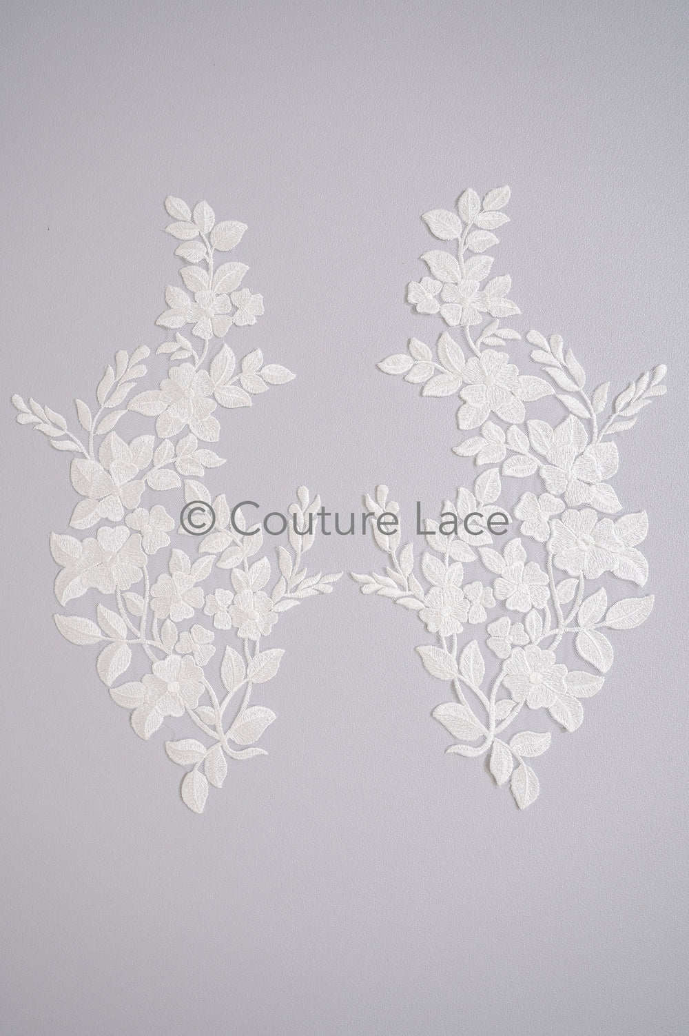 Hochzeit Blumen Applikation/ Blumen Spitze Applikation/ romantisches Kleid Applikationen/ Blatt Applikationen// A23-355