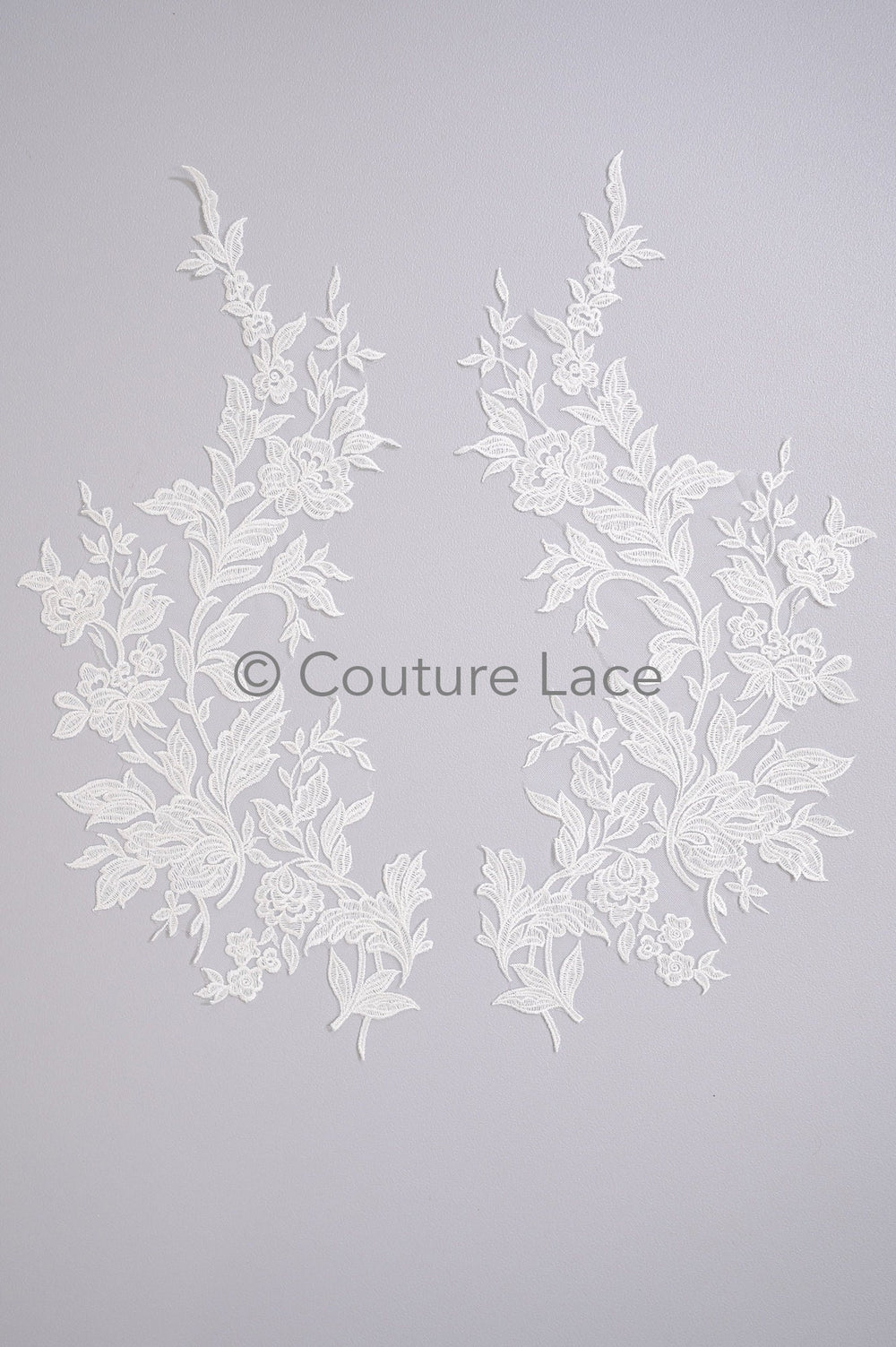 Hochzeit Blumen Applikation/ Blumen Spitzen Applikationen/ romantisches Kleid Applikationen/ Blatt Applikationen// A23-358