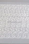 3D Blumen Spitzenstoff/ Braut Spitzenstoff/ romantischer Blumen Spitzenstoff mit 3D Blumen/ Hochzeit Spitzenstoff// L23-634