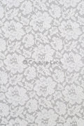 Chantilly lace/ bridal lace/ Raschel lace/ Off-White Boho bridal lace/ bridal lace/ French floral lace// L23-642