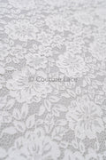 Chantilly Spitze/ Braut Spitze/ Raschel Spitze/ Off-White Boho Brautspitze/ französische florale Spitze// L23-644