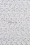 Chantilly Spitze/ Braut Spitze/ Raschel Spitze/ Off-White Boho Brautspitze/ französische florale Spitze// L23-644