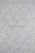 Florale Braut Spitze / Braut Spitze Material / offwhite Braut Spitze mit Folgen / florale Hochzeit Spitze / Couture Spitze / / L23-636