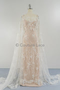Perlen Spitzenstoff/ Couture Spitzenstoff mit Perlen/ Braut Spitzenstoff/ Perlen Spitze// L23-651