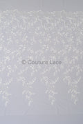 Blumen Perlen Spitze Stoff/ Couture Spitzen Stoff/ Braut Spitzen Stoff/ Perlen Perlen Spitze// L23-657