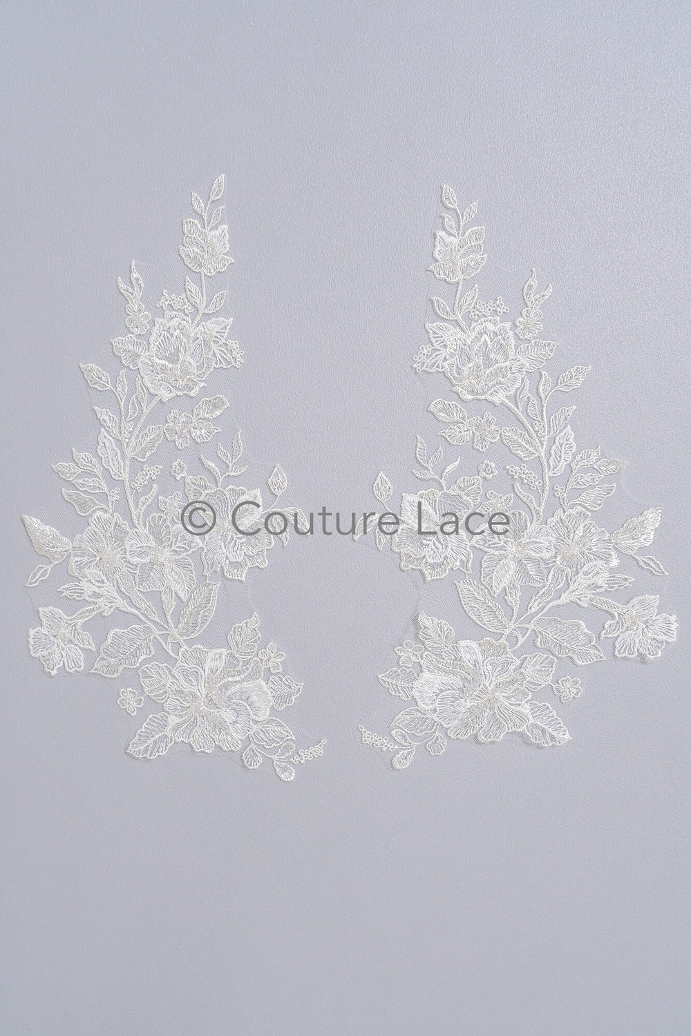Perlen Braut Aufnäher / Perlen Blumen Applikation / Hochzeitskleid Spitze Applikation / Blatt Applikation// A23-230