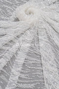 Perlen Spitze Stoff/ Couture Spitze Stoff/ Braut Spitze Stoff/ Perlen Perlen Spitze// L23-635