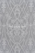 Floral bridal lace off-white/ bridal lace fabric/ floral wedding lace/ couture lace// L23-601