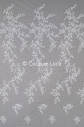 Blumen Braut Spitze Off-White/ Braut Spitzenstoff/ Blumen Hochzeit Spitze/ Couture Spitze// L23-552