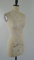 TEMPLATE - Elegant bridal lace applique/ unique wedding dress embellishments for your big day