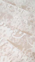 3 metros de encaje floral francés / encaje nupcial francés Chantilly // L25-801
