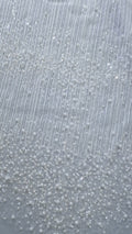 Glitzernde Pailletten Spitze mit Streifen-Muster für Brautkleider & Hochzeitsmode // L26-005