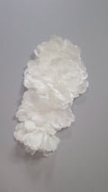 3D Blumen zum Aufnähen/ einzigartige 3D-Blumen für Brautkleid-Verzierungen/ 3D-Blumen zum Aufnähen// A24-457