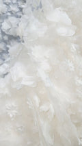 Exquisite Florale Spitze für Brautkleider, Jäckchen und Hochzeitsaccessoires // L25-814