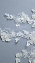 Hochwertige Brautkleid Applikationen/ 3D Blumen Motive für Brautmode // A25-515