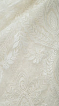 High-quality boho bridal lace with floral patterns/ Finest bridal lace in boho style// L25-829