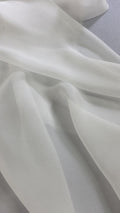 Silk Chiffon 6MM – Elegant, transparent fabric for wedding dresses made of real silk // R-132