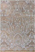 Very soft and beautiful ornamental lace with net elements - wedding dress lace, bridal lace fabric, net lace design - off-white// L17-034