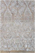 Schwere bestickte Brautspitze/ Hochzeitsspitze Off-White/ Braut Spitzenstoff// L17-046