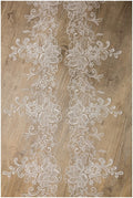 1 Paar / 2x verspiegelte Spitzenborte/ florale Spitzenborte/ Brautkleid Spitzenborte/ Braut Spitzenborte mit Pailletten// T17-005
