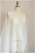 Netz Spitzenstoff Off-White/ weiche Brautspitze/ Boho Spitzenstoff/ Braut Spitzenstoff// L17-066