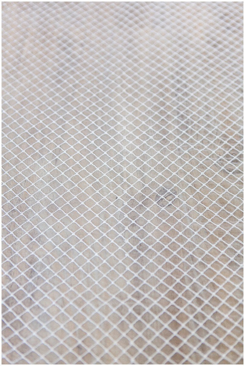 Netz Spitzenstoff Off-White/ weiche Brautspitze/ Boho Spitzenstoff/ Braut Spitzenstoff// L17-066