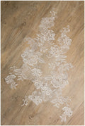 GROßE Blumen Applikation, gespiegelte PAILLETTEN Hochzeitskleid Applikation, große Spitze Blume, Illusion Back Spitze, Blumenspitze// A17-039