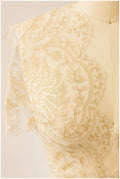 2x 1 yds mirrored lace trim gold/ filigree bridal lace/ floral lace/ bridal lace trim/ wedding lace// T17-010