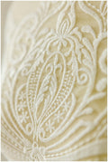 Weiche Brautspitze Off-White/ Boho Hochzeitsspitze/ Braut Spitzenstoff/ romantische Spitze// L17-051