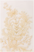 2x 1 yds mirrored lace trim gold/ filigree bridal lace/ floral lace/ bridal lace trim/ wedding lace// T17-010