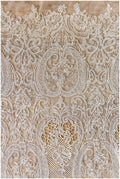 Ornament Hochzeit Spitze mit Netzelementen, Kordel Ornament Spitze Stoff, BrautSpitze Stoff, Hochzeitskette Stoff// L17-055