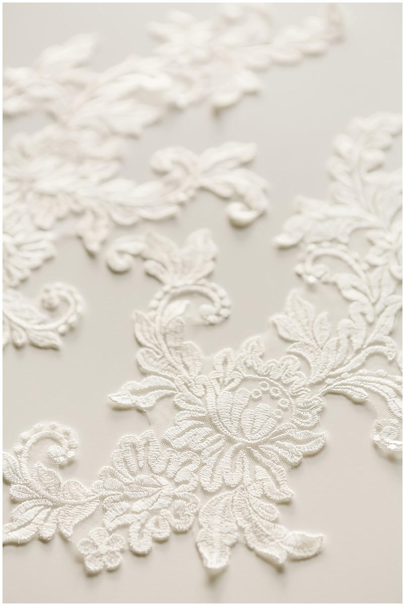 Very soft, mirrored lace flower applique - PAIR (2pcs) - lace flower, lace patch, bridal dress applique, wedding dress lace // A17-008