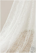 Moderner weicher Pailletten Spitzenstoff, Hochzeitskleid Spitze, Pailletten Tüll Stoff für Brautkleider, Stoff mit glitzernden Pailletten// L17-078