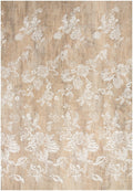 Blumen Spitzenstoff Off-White/ sehr weicher Hochzeit Spitzenstoff/ florale Brautspitze// L17-080
