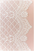 3 METER Netz Spitzen BORTE/ Wimpern Hochzeitspitze/ Netz Dessous Spitzenborte/ Braut Chantilly Blumen Spitze/ Abendkleid Spitzenbesatz// C17-045