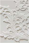 Guipure Blumen Applikation, wasserlösliche Spitzenapplikation, Spitzenblume, Spitzenaufnäher, Brautkleid Applikation, Hochzeitskleid Spitze// A17-019