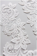 Spitze Patch Stickerei, Blume Applikation, Spitzenblume, Hochzeitskleid Spitze, Spitzenaufnäher für Brautkleider, Hochzeitskleid Spitzenapplikation// A17-127