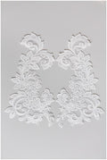 Spitze Patch Stickerei, Blume Applikation, Spitzenblume, Hochzeitskleid Spitze, Spitzenaufnäher für Brautkleider, Hochzeitskleid Spitzenapplikation// A17-127