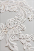 Spitze Patch Stickerei, Blumen Applikation, Spitze Blume, Brautkleid Spitze, Brautkleid Spitze Applikation, Brautkleid Applikation// A17-125